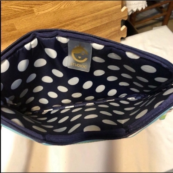 Color block padded iPad/laptop bag - Picture 3 of 6